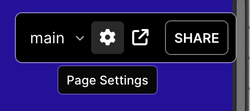 Page Settings